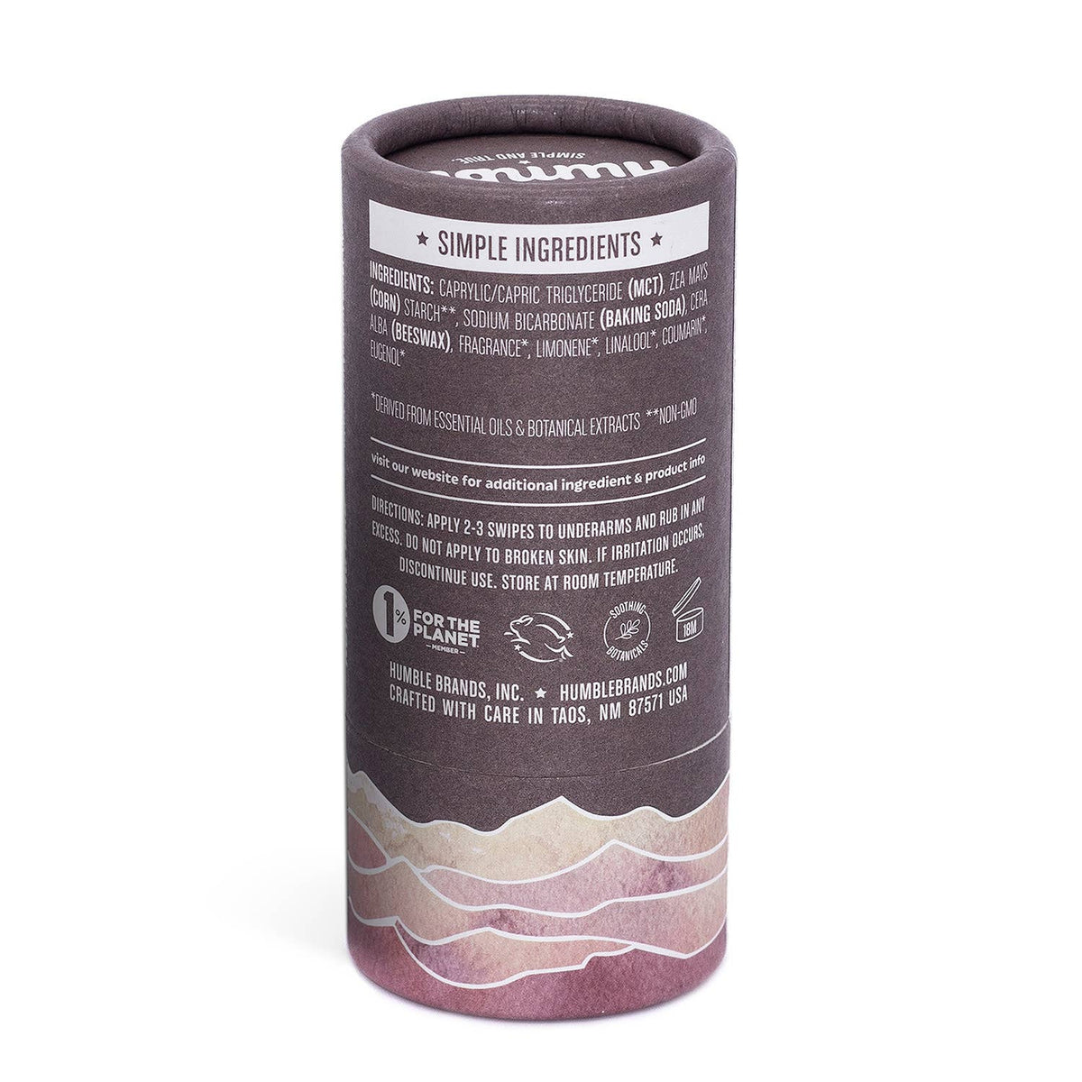 Patchouli &amp; Copal Deodorant - Natural, Plastic Free