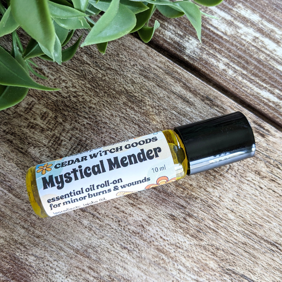Mystical Mender Essential Oil Roll On for Minor Cuts &amp; Burns