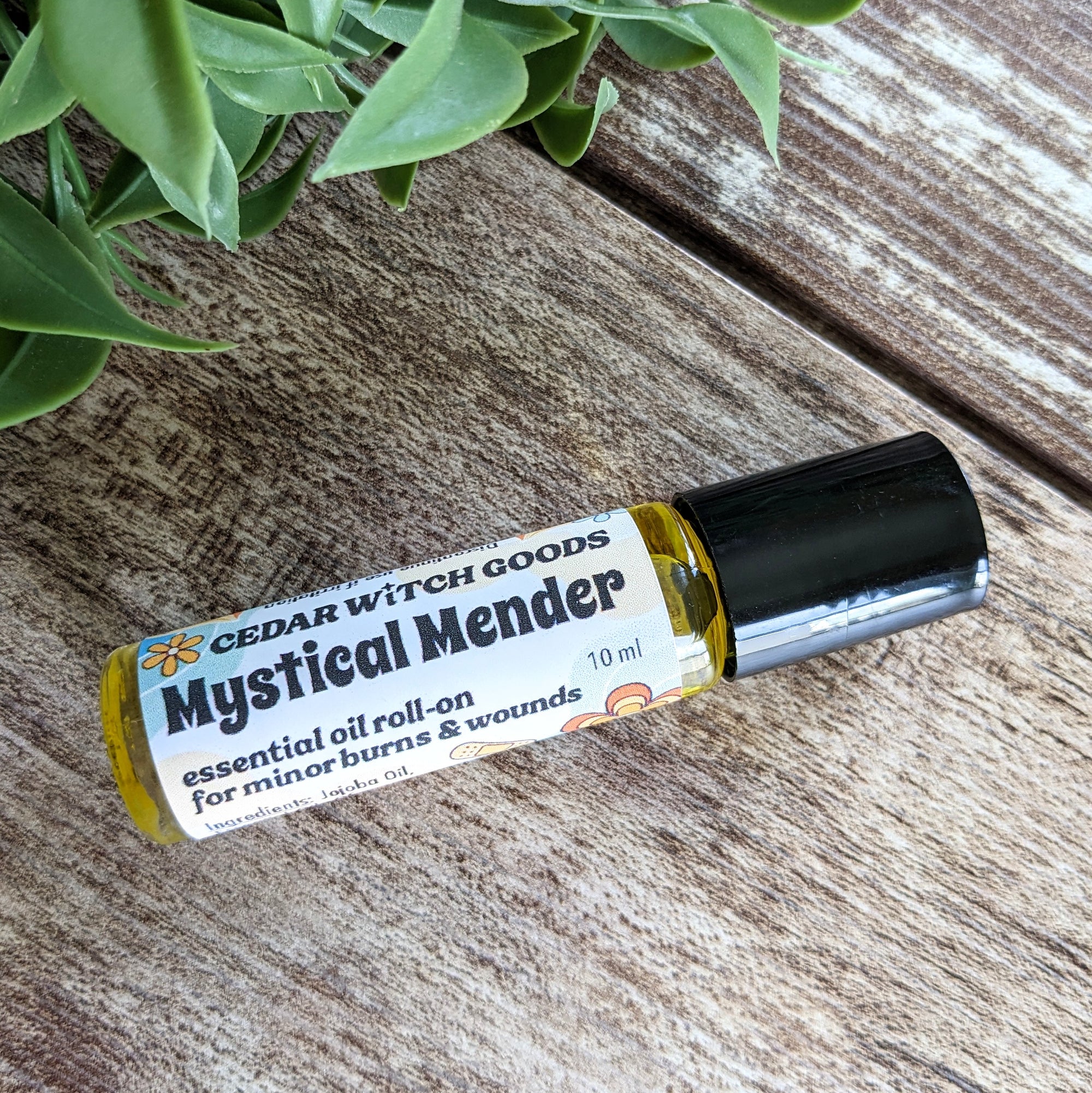 Mystical Mender Essential Oil Roll On for Minor Cuts & Burns