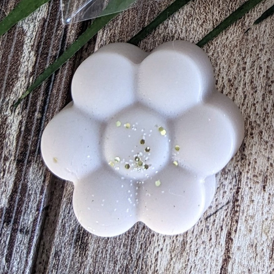 Cashmere wax melt sample size flower