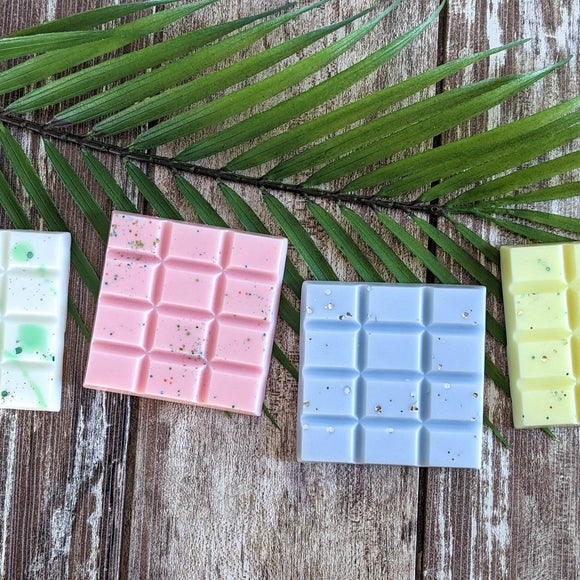 Plastic-Free Wax Melt Snap Bars