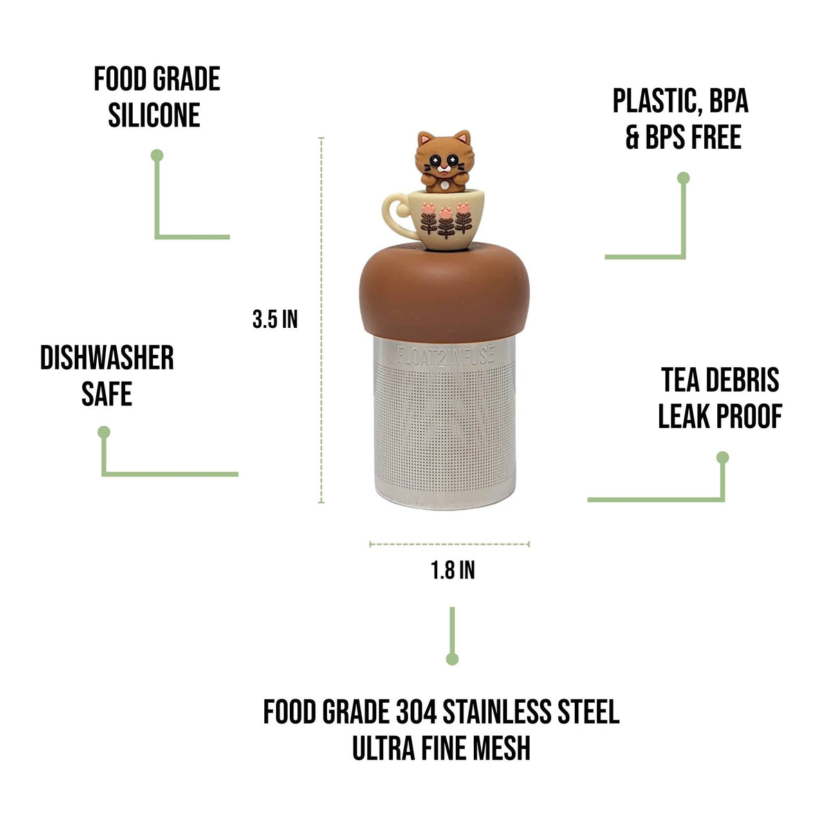 Cat In A Mug | Floating Tea Infuser
