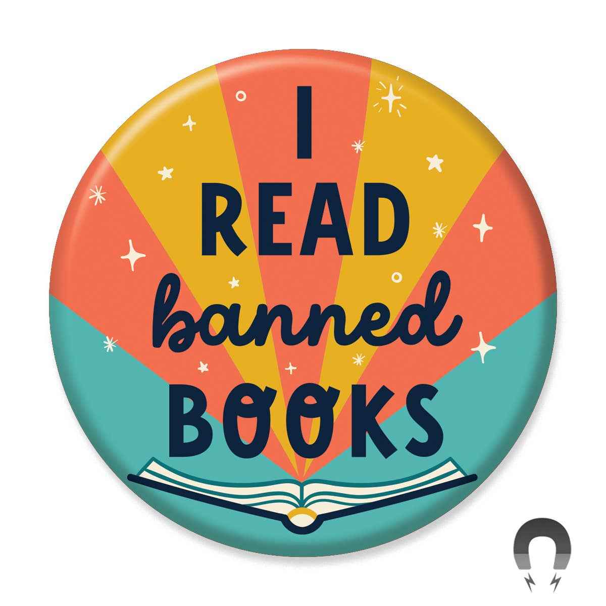 I Read Banned Books Magnet