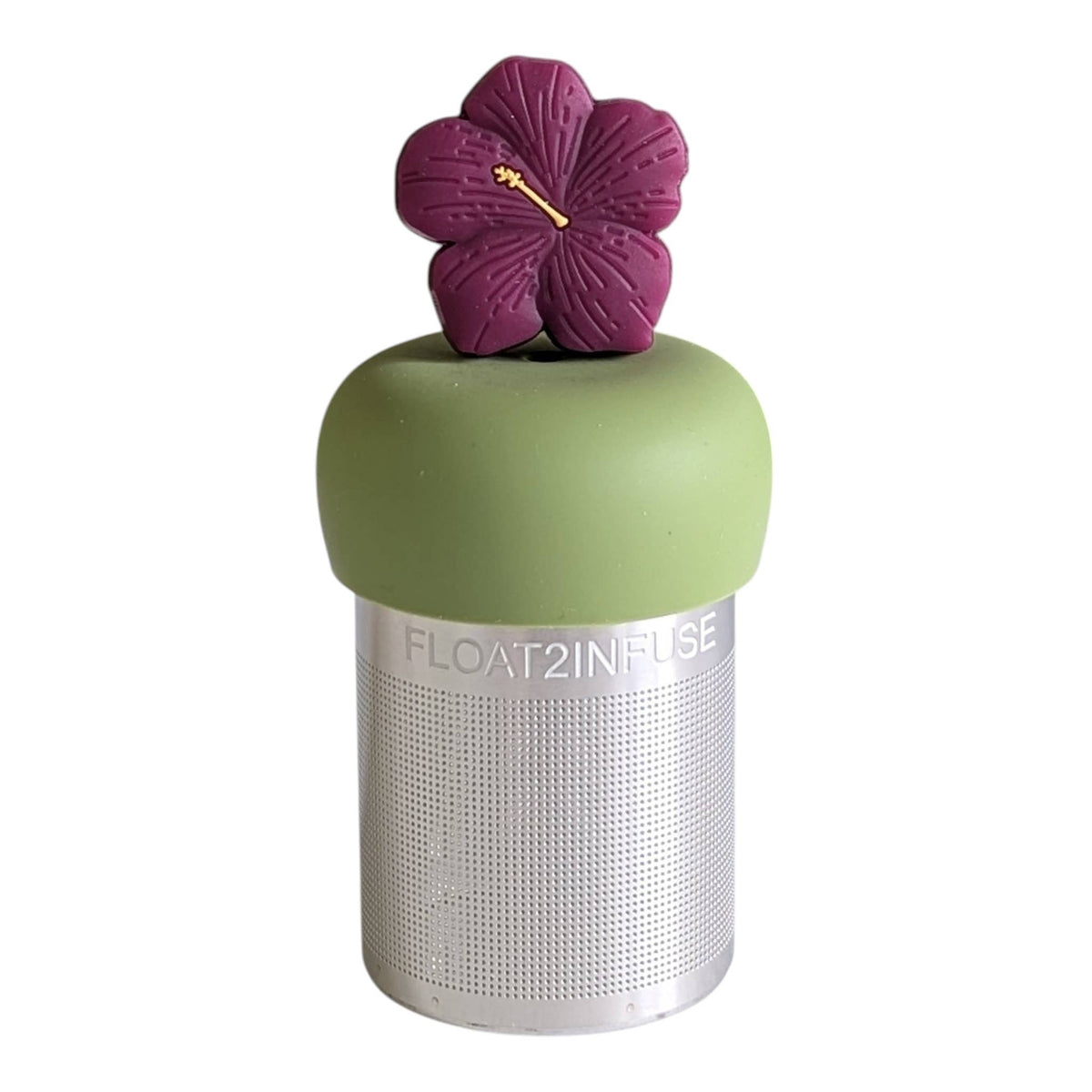 Purple Hibiscus Flower | Floating Tea Steeper