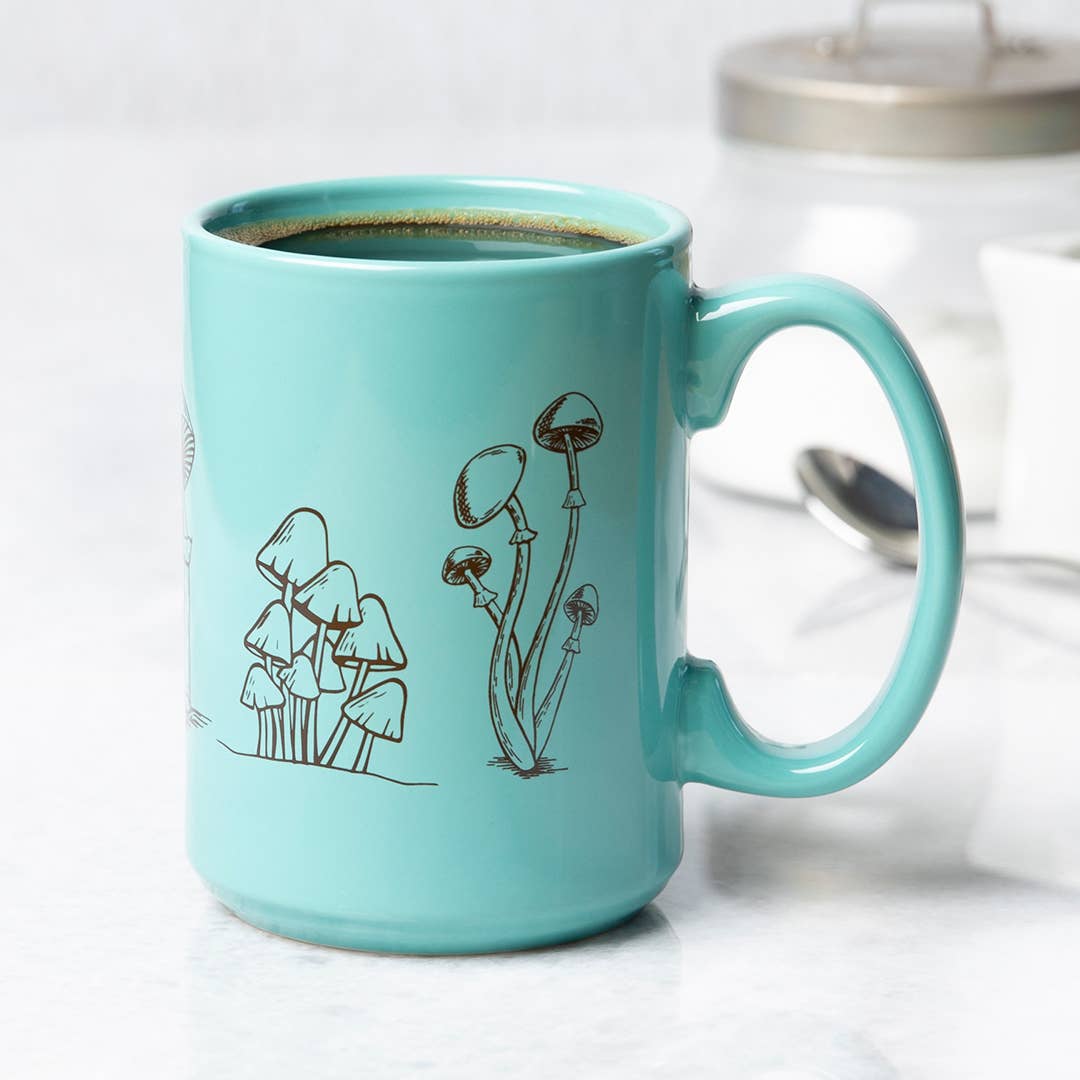 Mushroom Ceramic Coffee Mug