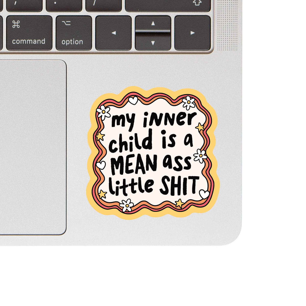Inner Child Little Shit Swear High Quality Vinyl Sticker