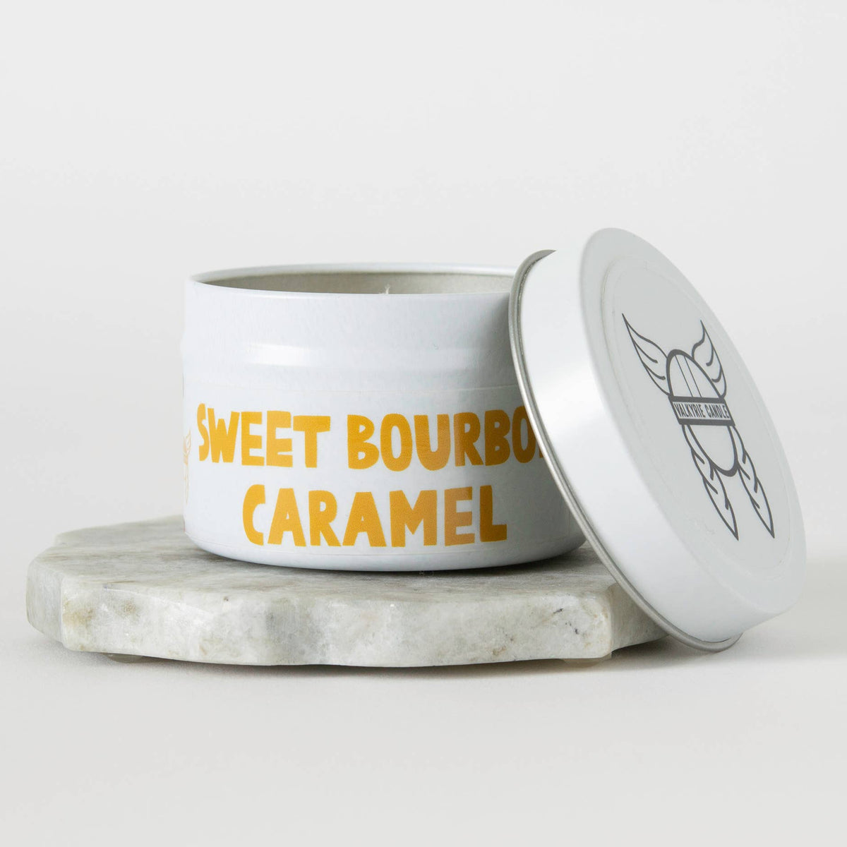 Sweet Bourbon Caramel Candle Tin | Autumn Collection