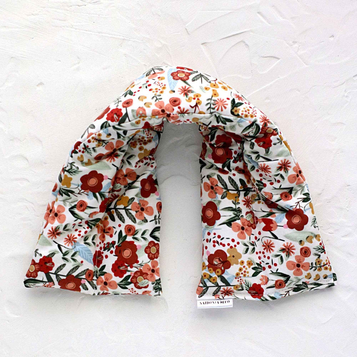 Neck and Body Wrap Hot Cold Weighted Rice Bag ⋆ Boho Flowers