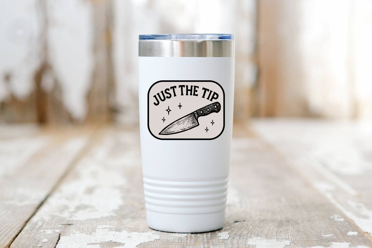 Just the Tip Vinyl Sticker