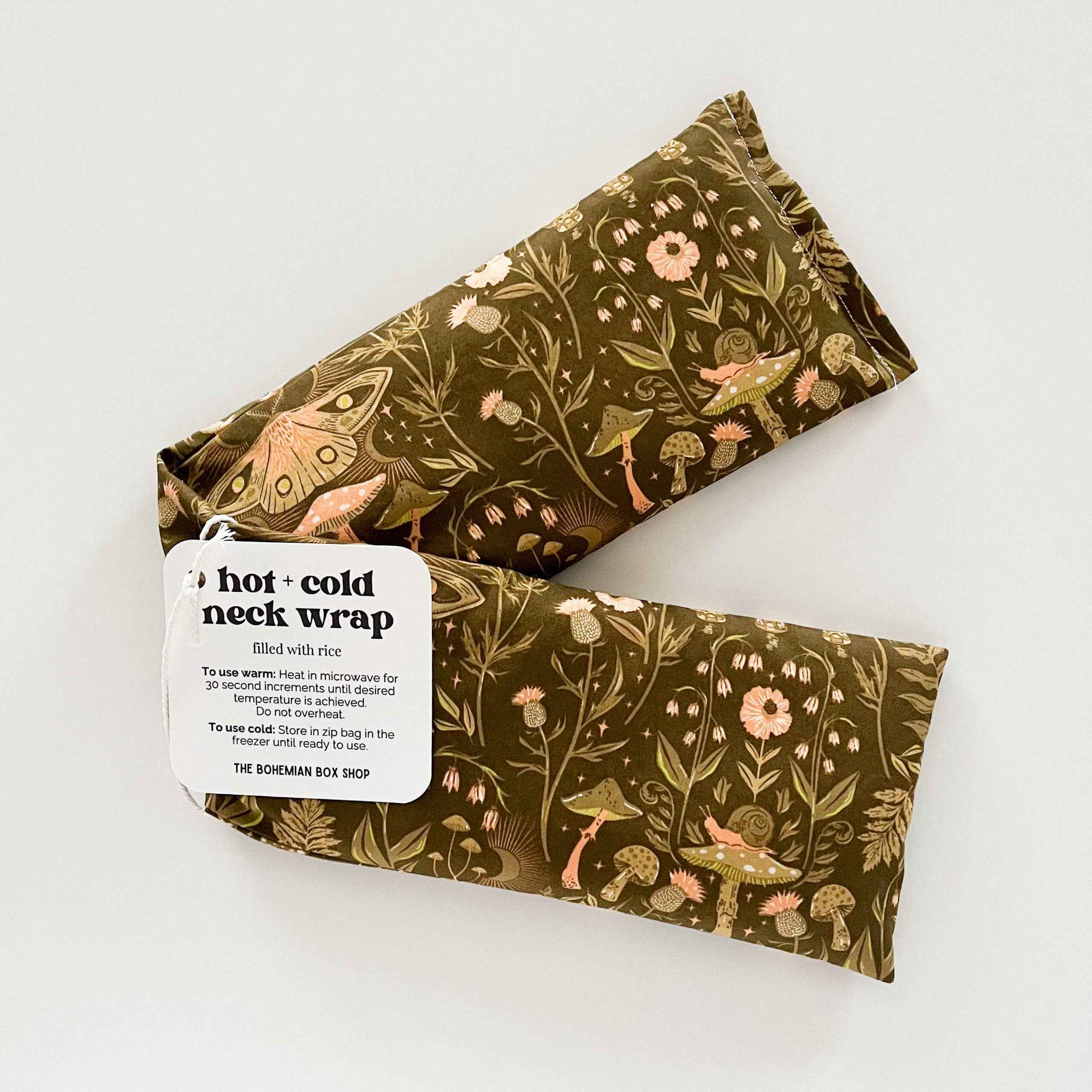 Hidden Land Moss Hot & Cold Therapy Neck Wrap