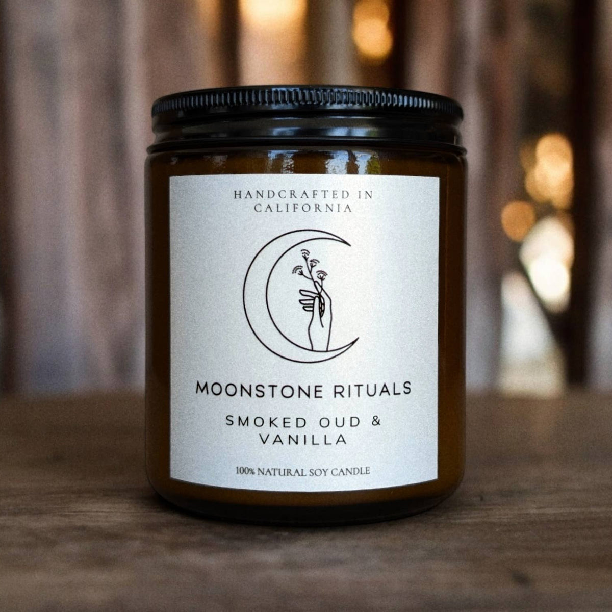 Smoked Oud &amp; Vanilla Candle