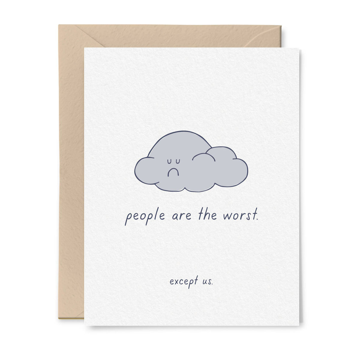 People Are the Worst Greeting Card