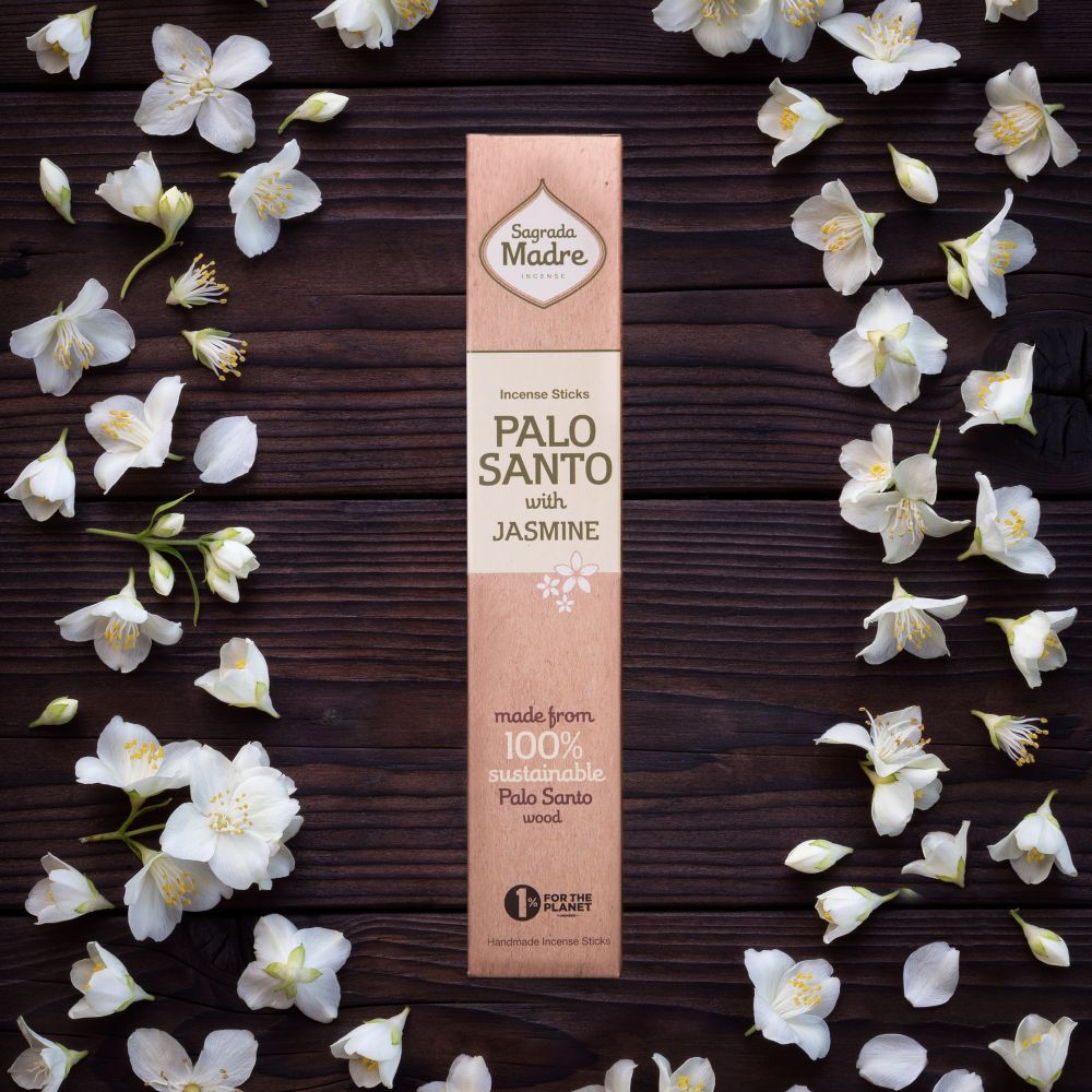 Palo Santo With Jasmine Incense | Sagrada Madre
