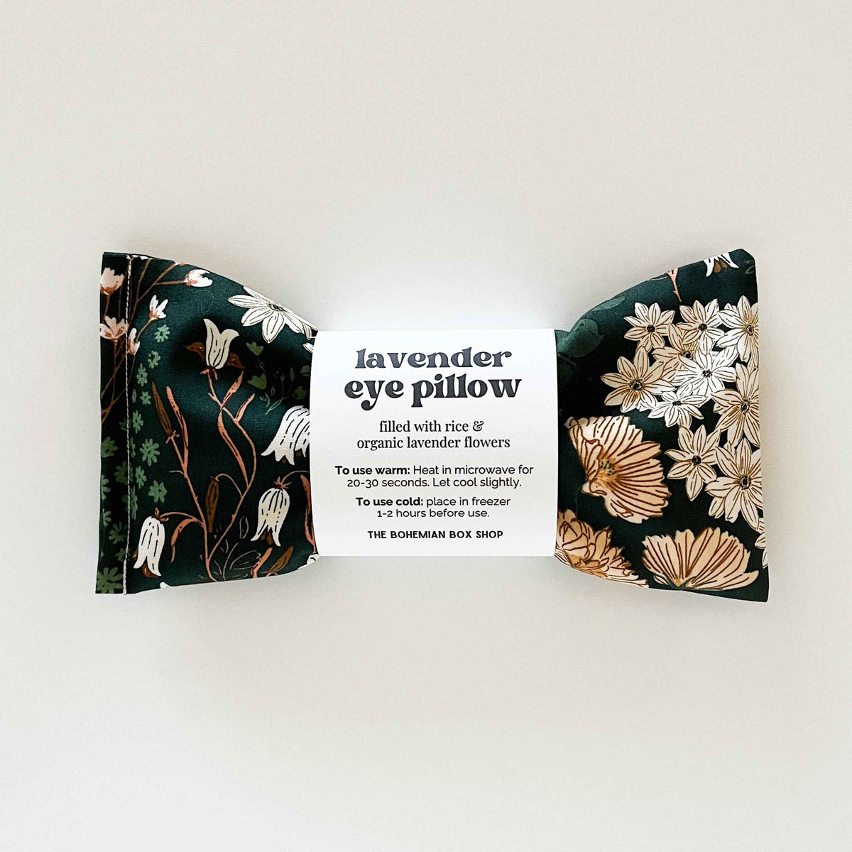 Bluebells and Buttercups Lavender Eye Pillow