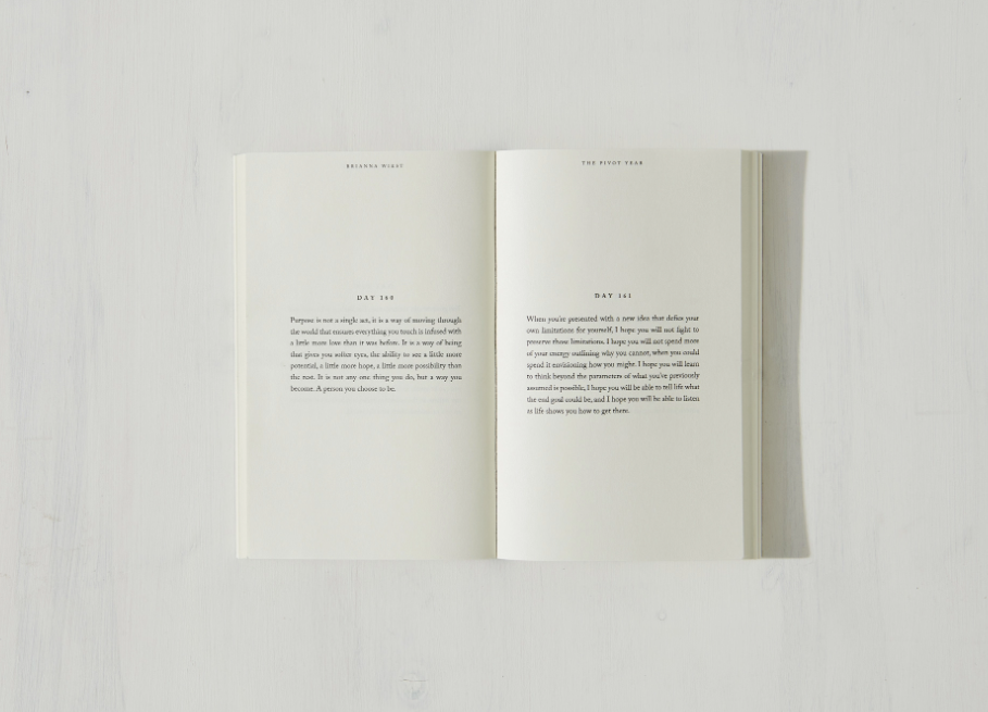 The Pivot Year - paperback book by Brianna Wiest