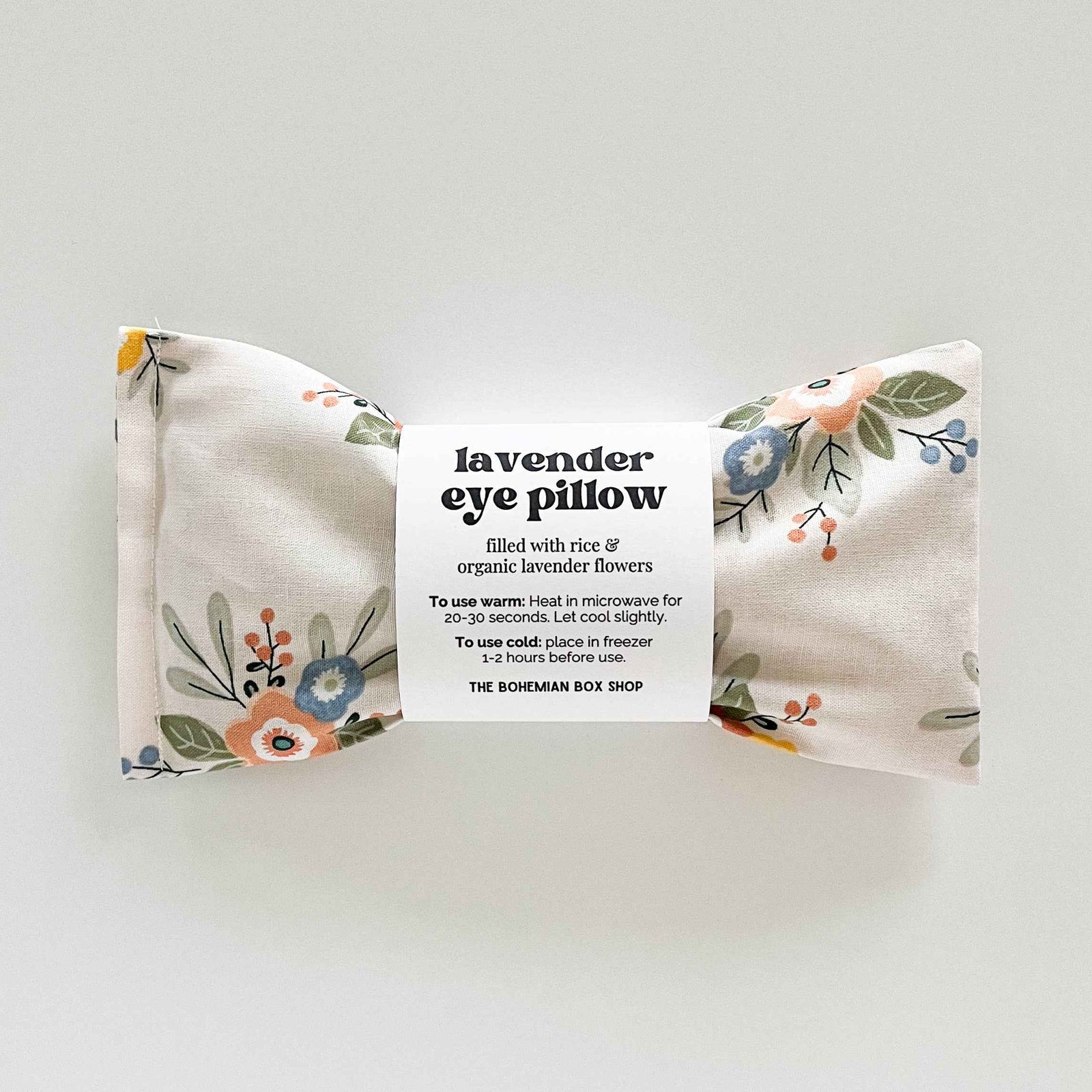 Lavender Eye Pillow - Sage Berry Floral
