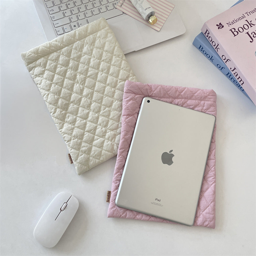 Quilted Tablet Sleeve / eReader / Book Cover