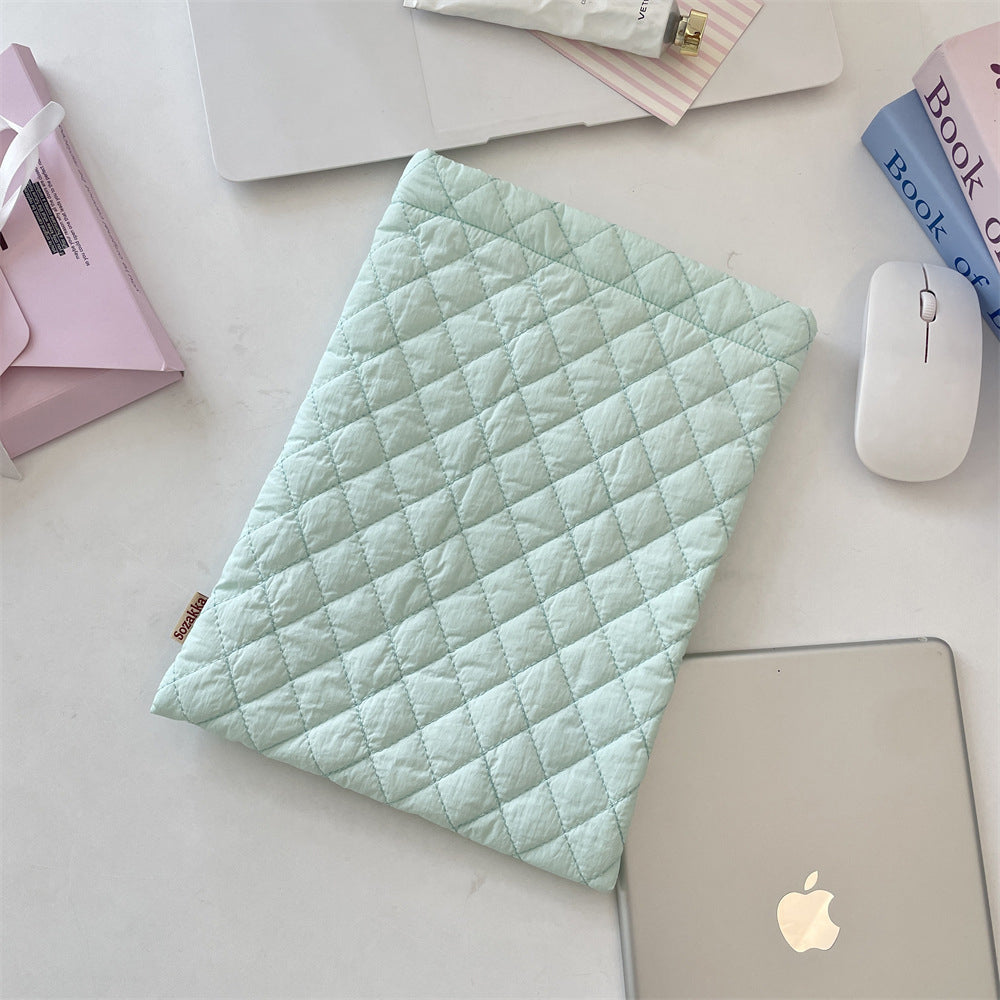 Quilted Tablet Sleeve / eReader / Book Cover