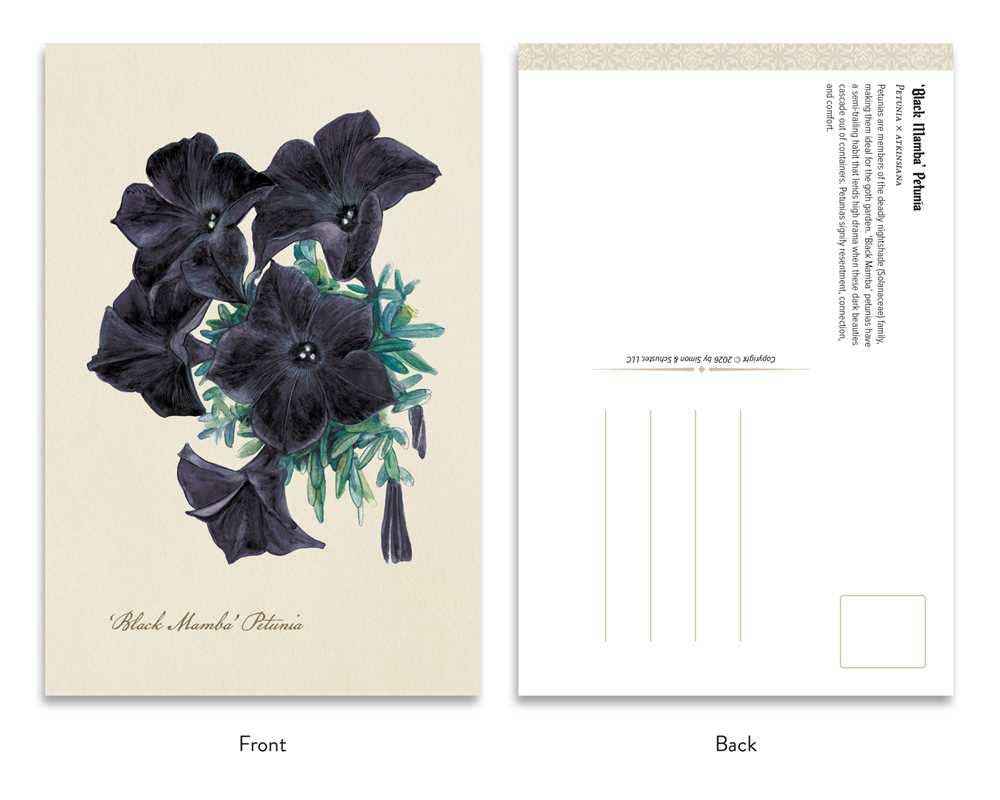 Goth Garden: Dark Blooms by Felicia Feaster