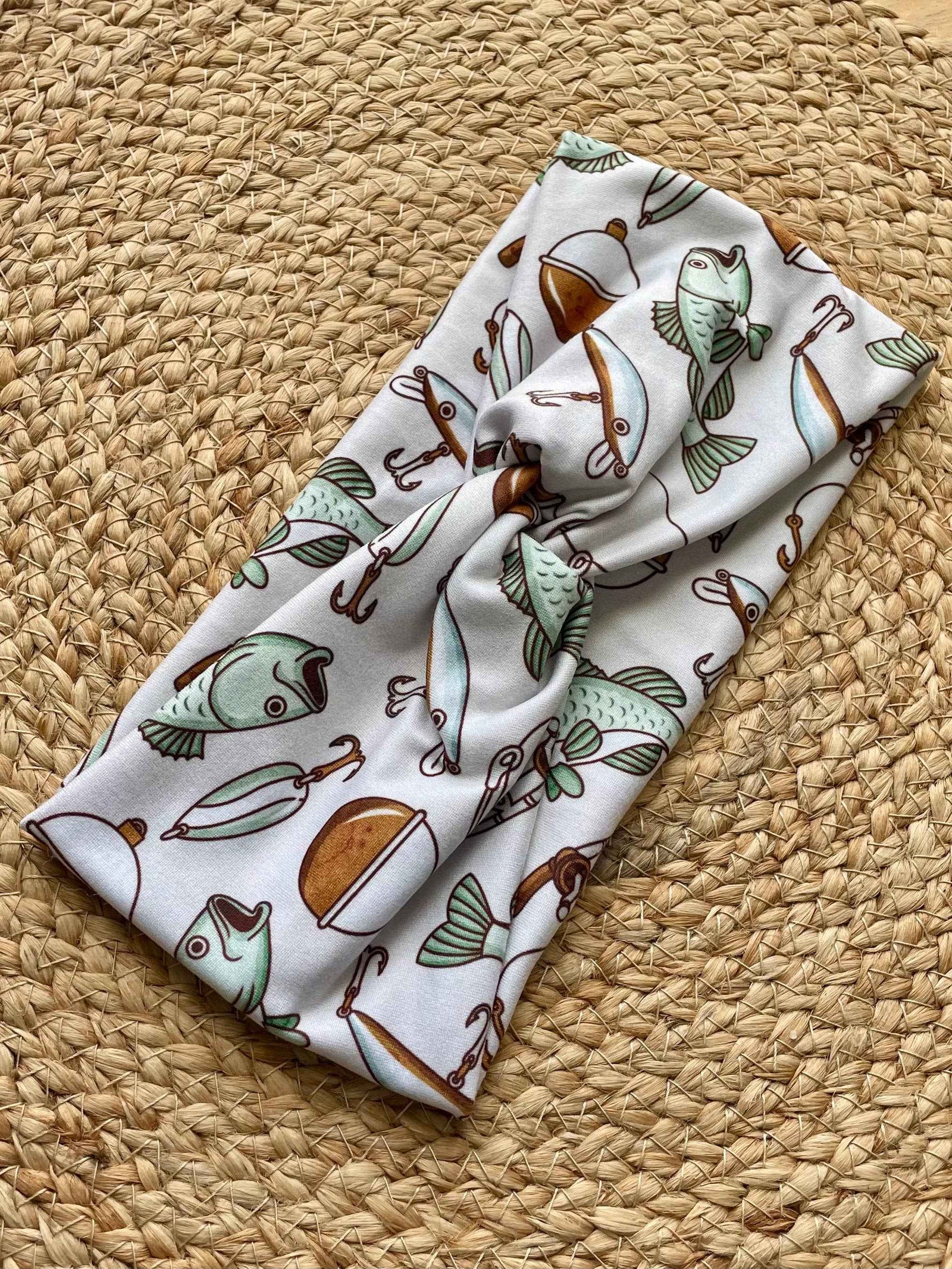 Fishing Knit Twist Headband