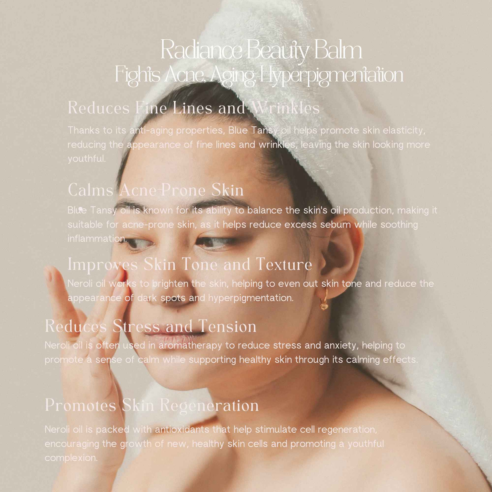 Blue Tansy + Neroli Facial Radiance Tallow Balm