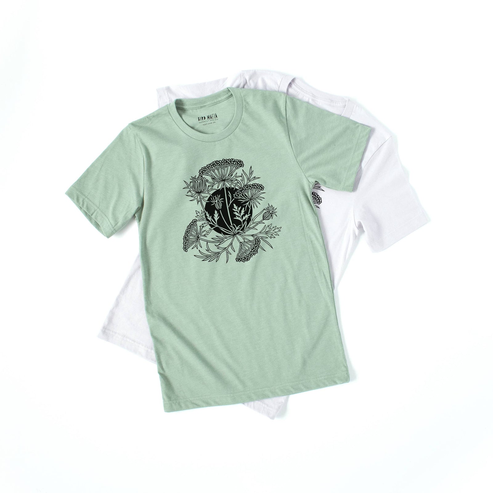 Queen Anne's Lace t-shirt - Cedar Witch Goods
