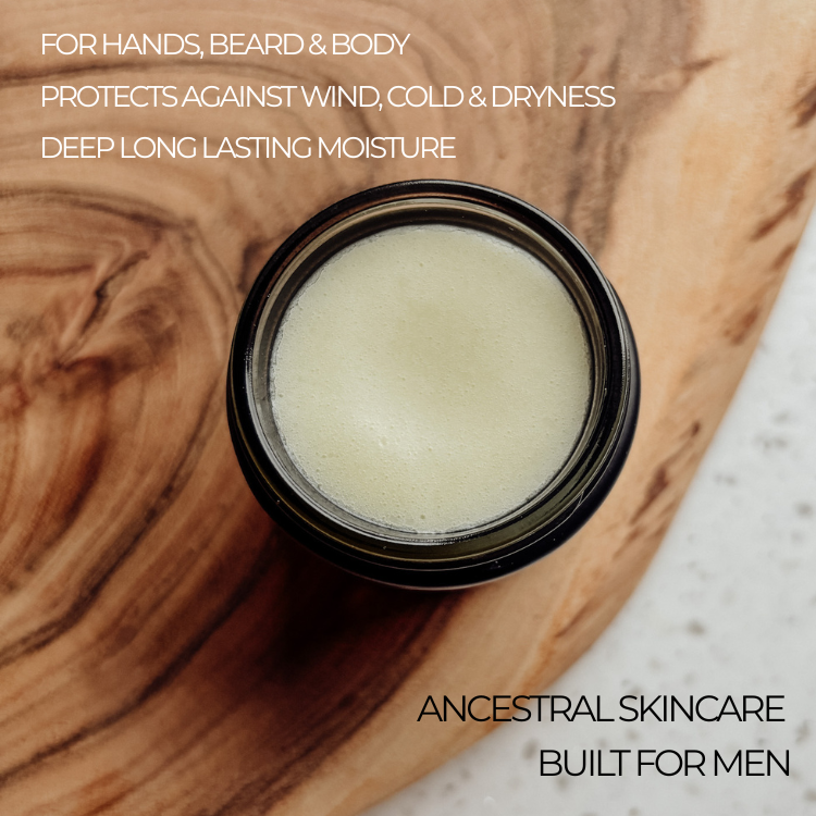 Wild & Rugged Men's Tallow Balm | Deep Moisture for Rough Skin