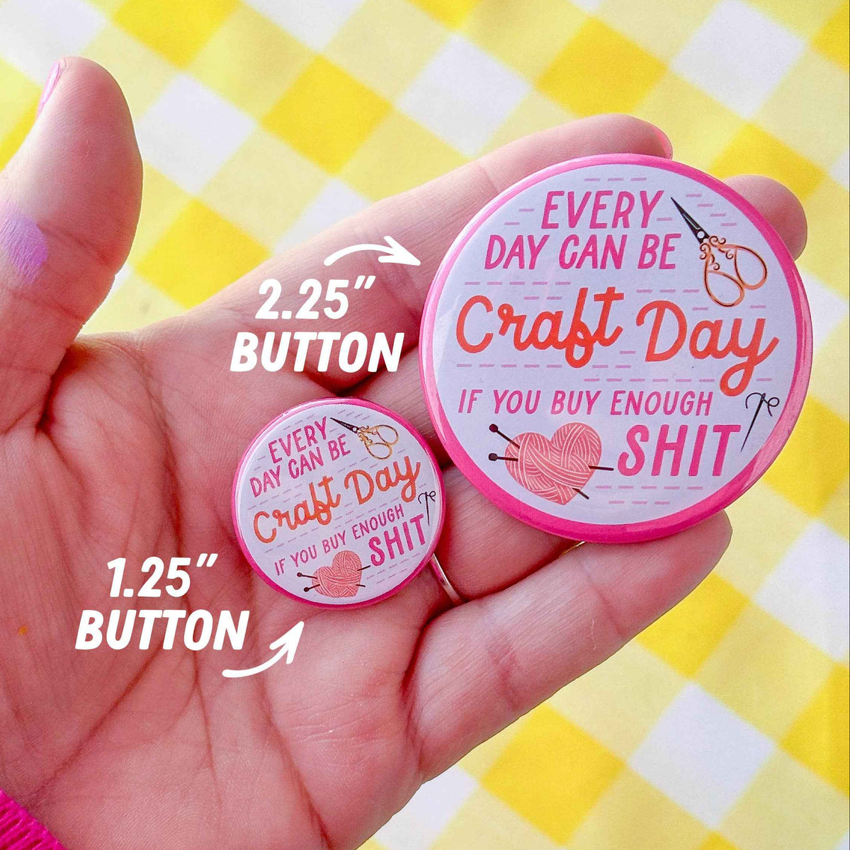 I Don't Wanna Hustle & Grind I Wanna Dilly & Dally (Button!)