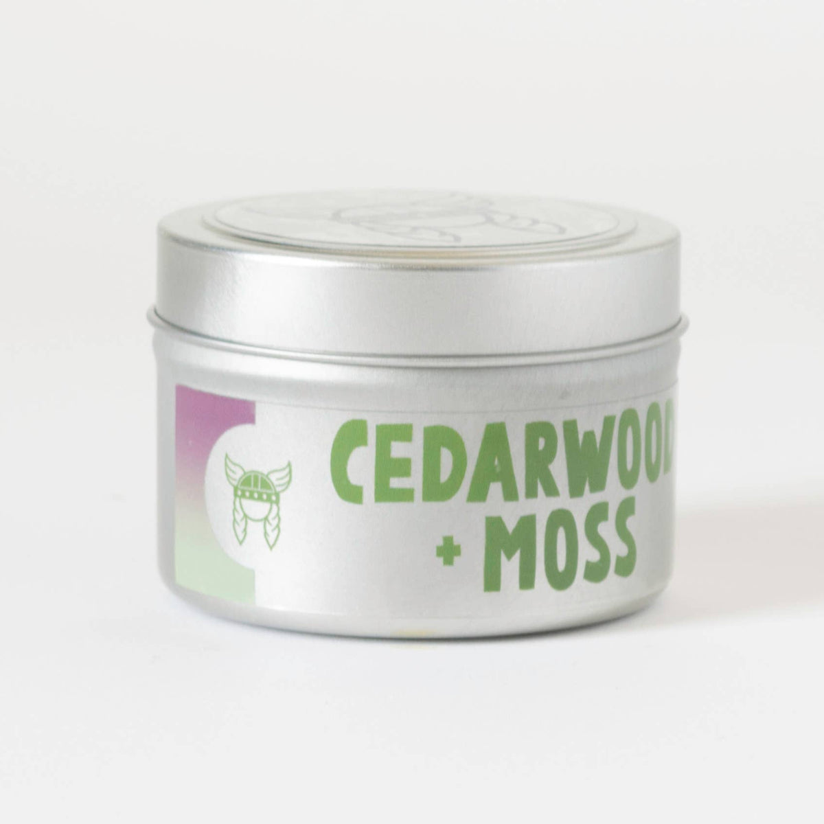Cedarwood + Moss Candle Tin