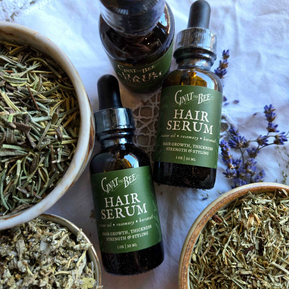 Hair Serum | Rosemary, Horsetail &amp; Castor Oil