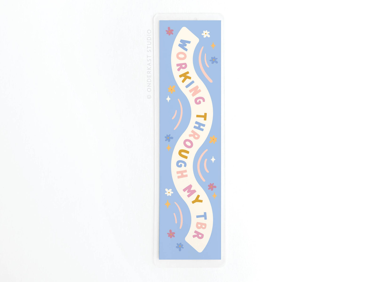 Working Through My TBR Laminated Bookmark