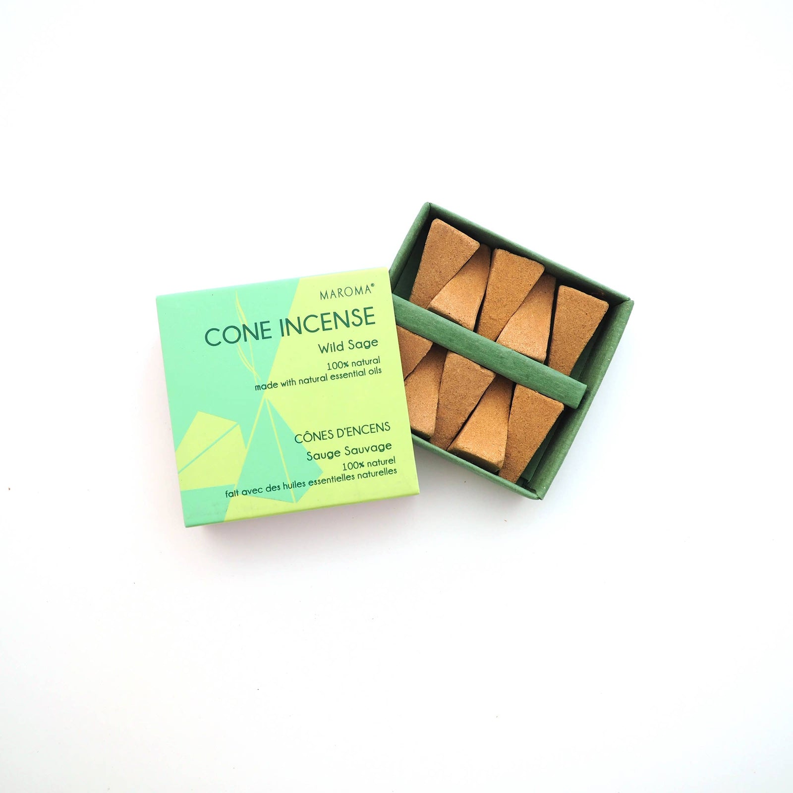 Cone Incense Wild Sage