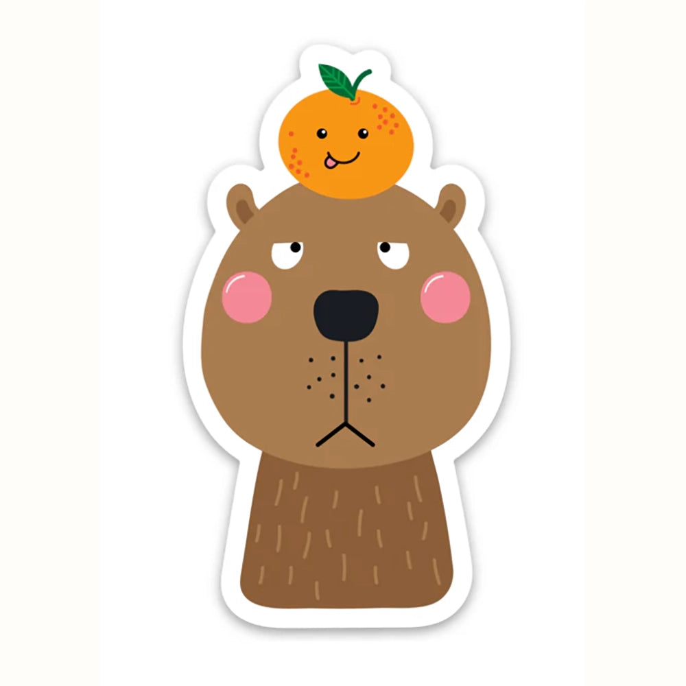 Capybara Vinyl Sticker