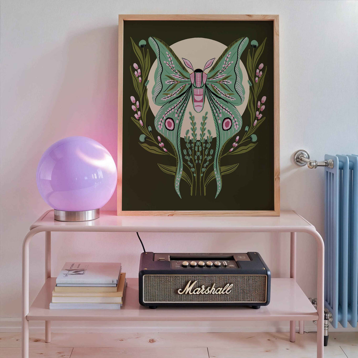 "Luna Moth" - 8" x 10" Giclée Art Print