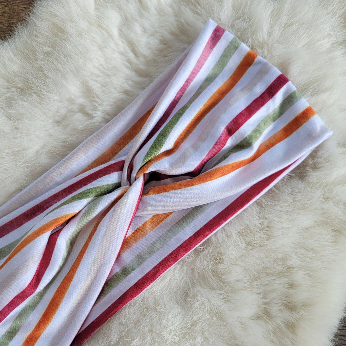 Autumn Stripe Headband