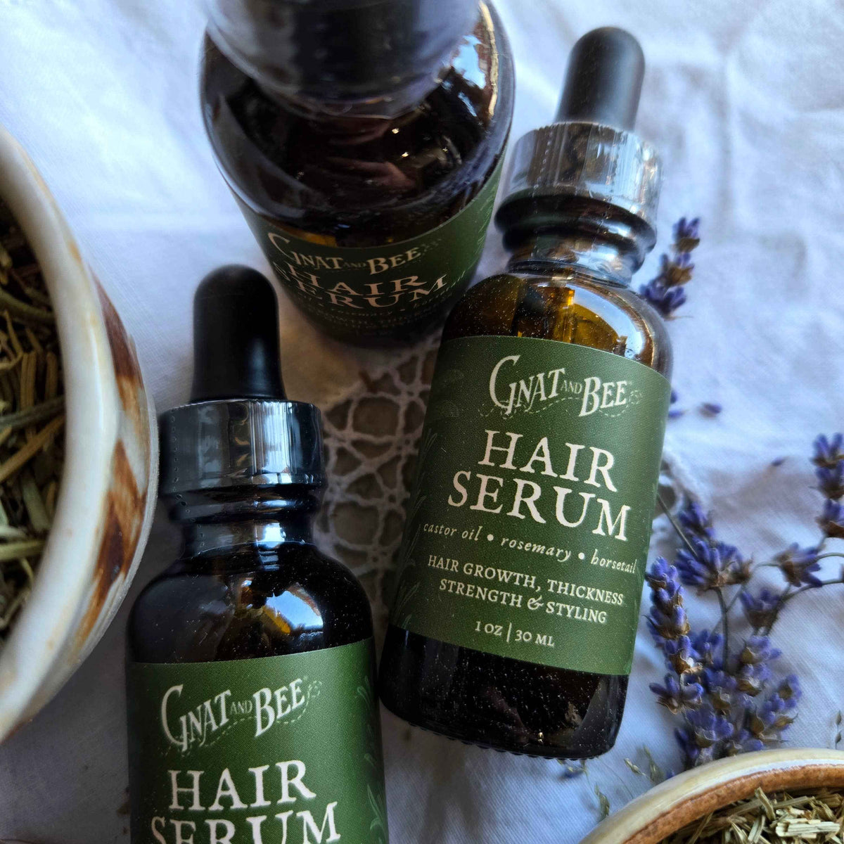 Hair Serum | Rosemary, Horsetail &amp; Castor Oil