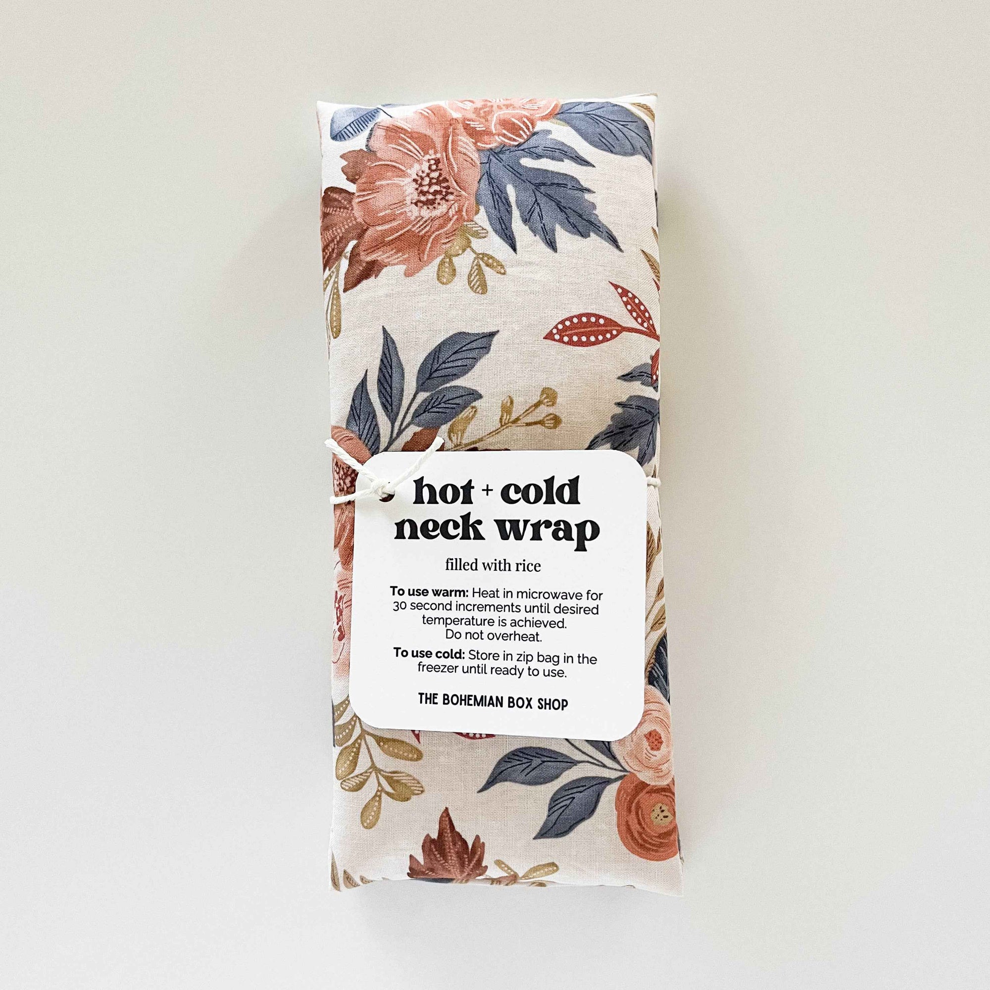 Hot & Cold Therapy Neck Wrap - Painted Flowers