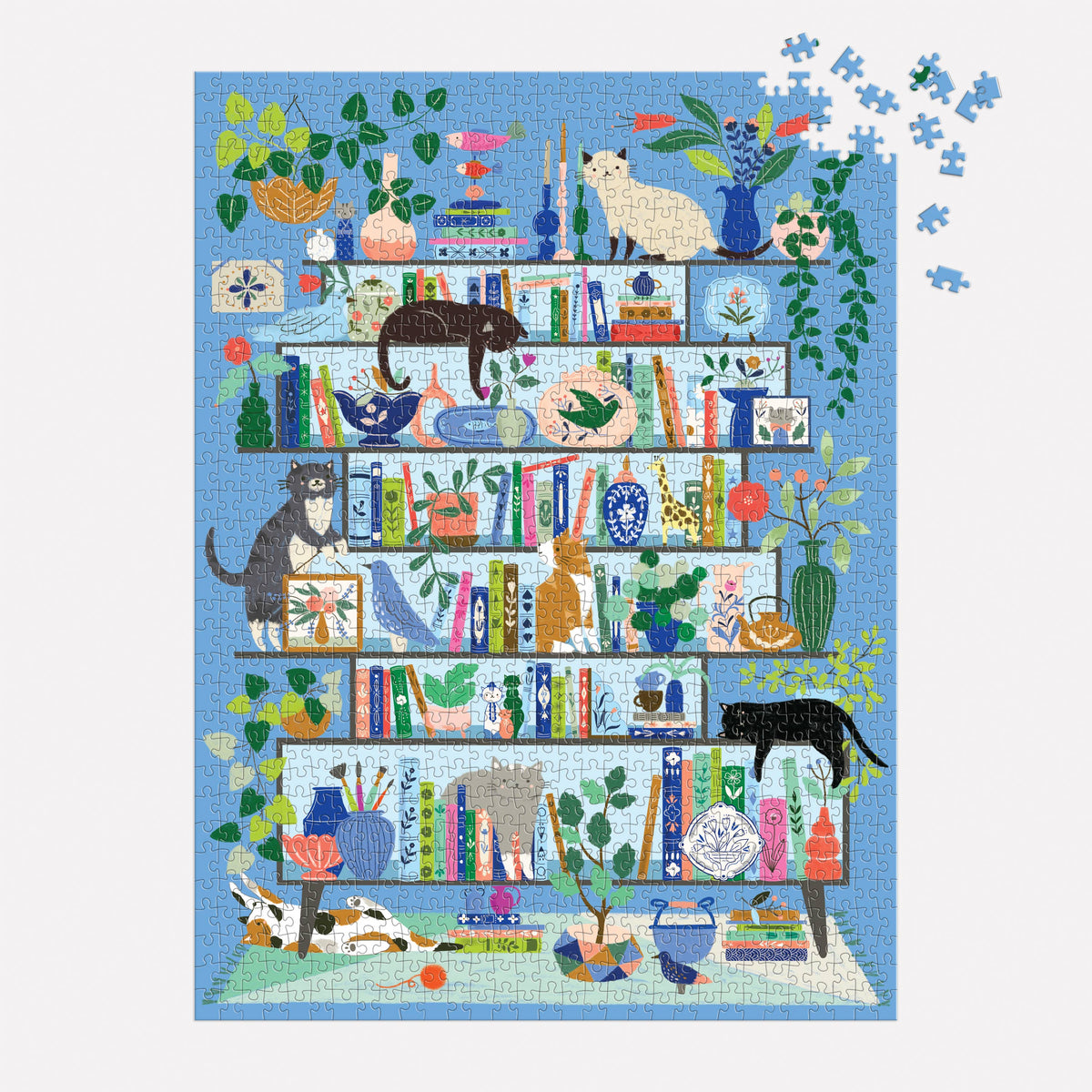 Purrfect Nook 1000 Piece Puzzle