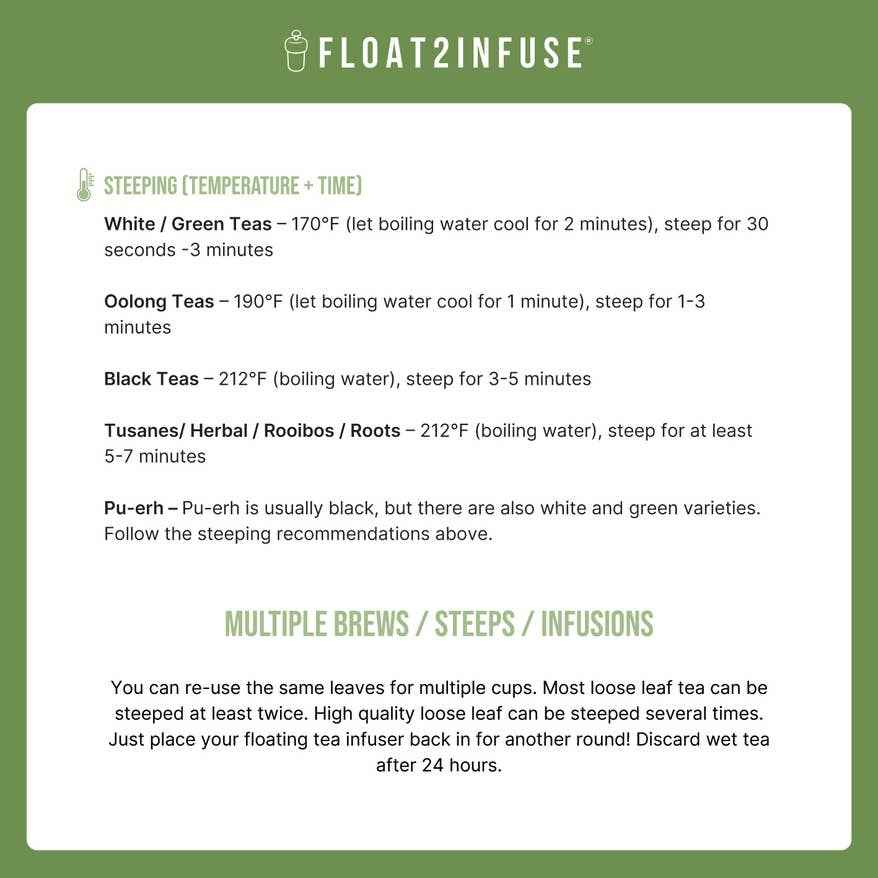 Bookworm | Floating Tea Infuser | Black Base | Green Worm