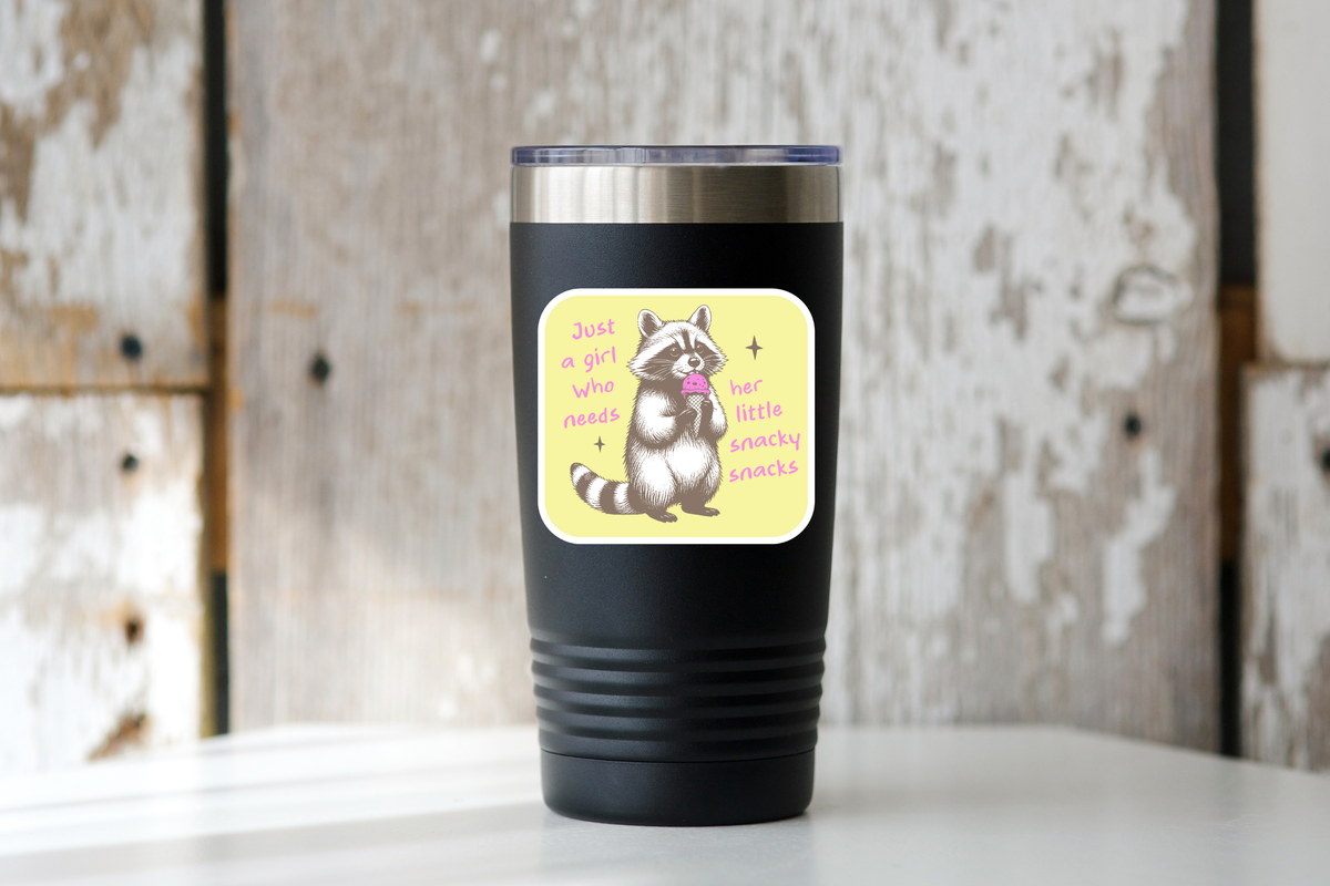 Snacky Snacks Vinyl Sticker