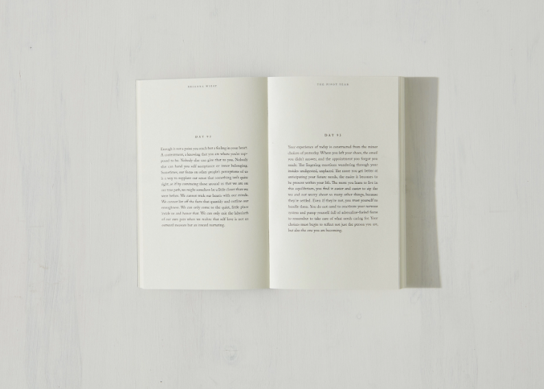 The Pivot Year - paperback book by Brianna Wiest