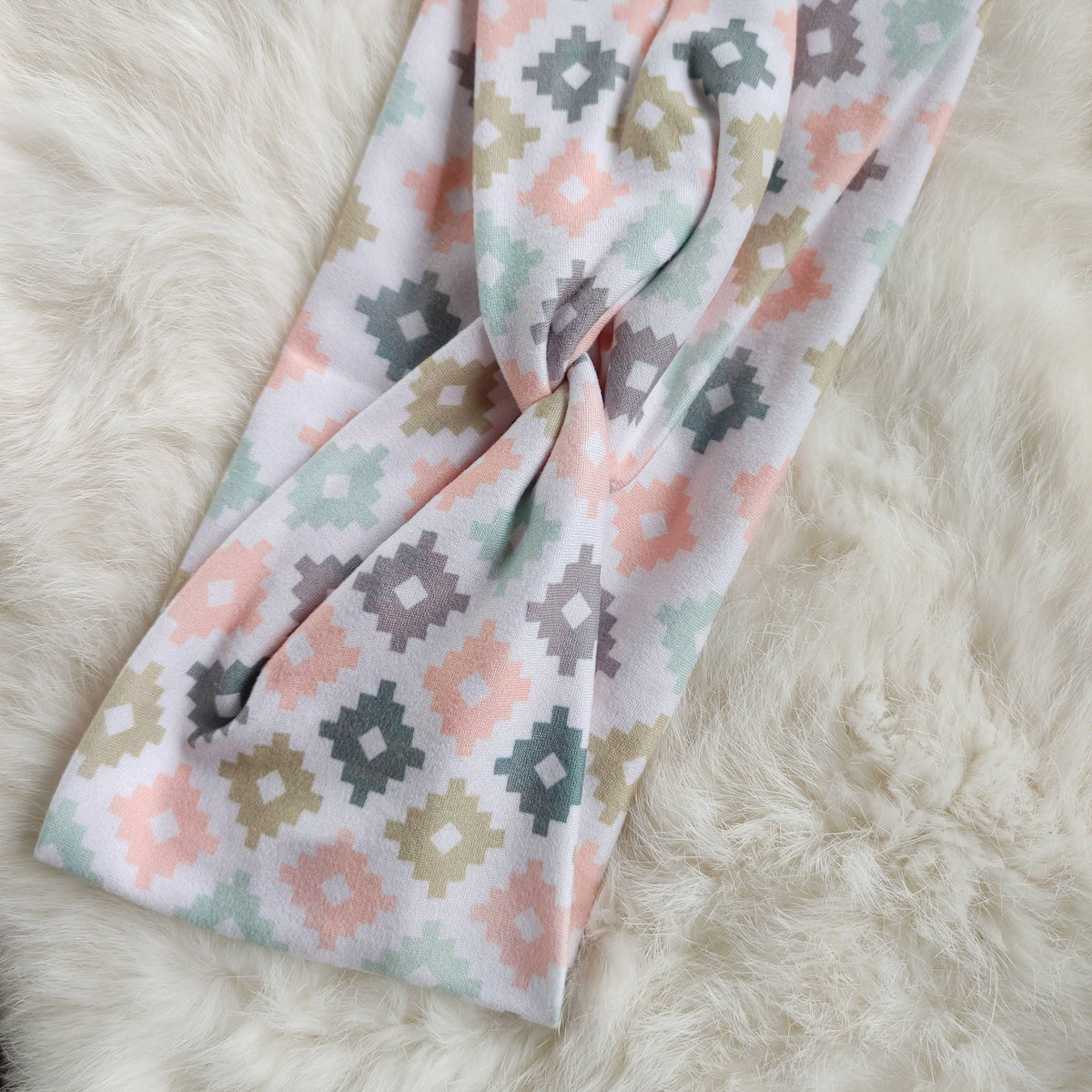 Pastel Southwest Print Headband