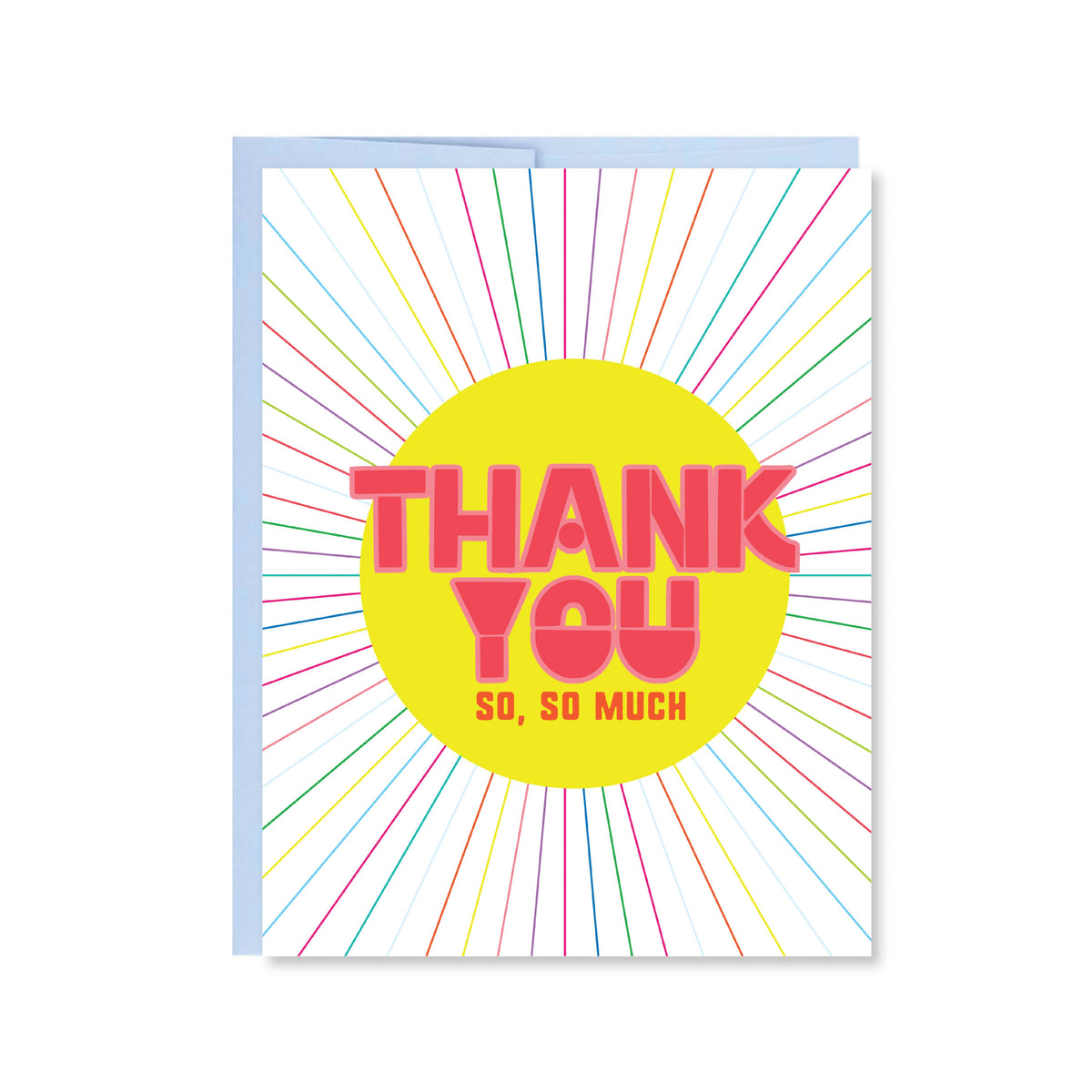 Thank You So So Much Greeting Card
