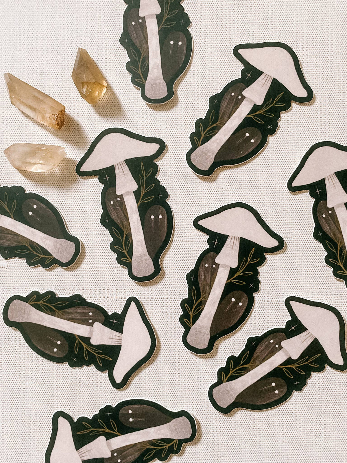 Mushroom Spirits 3&quot; Matte Sticker