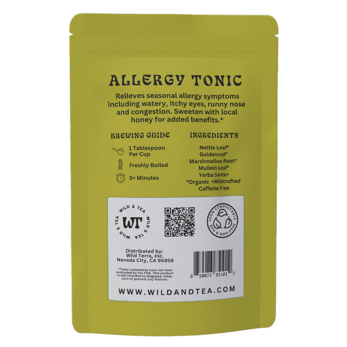 Allergy Tonic Herbal Tea