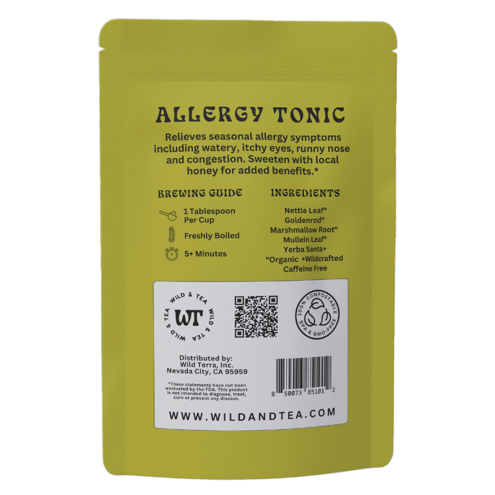 Allergy Tonic Herbal Tea