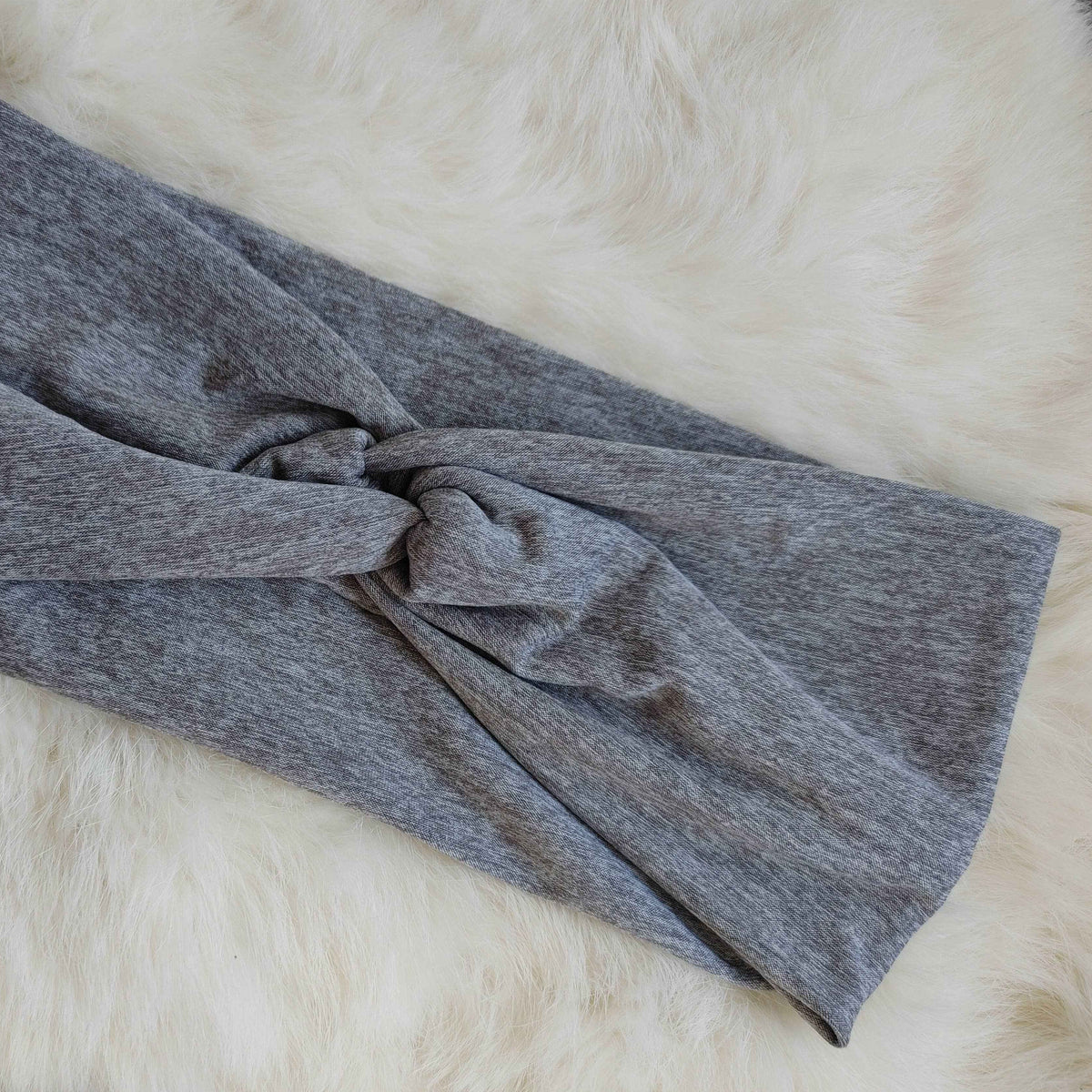 Light Heathered Gray Headband
