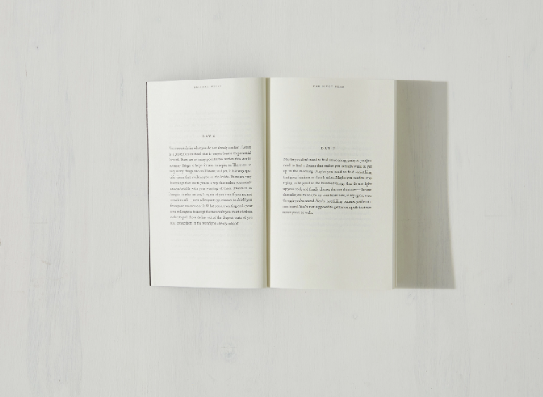 The Pivot Year - paperback book by Brianna Wiest