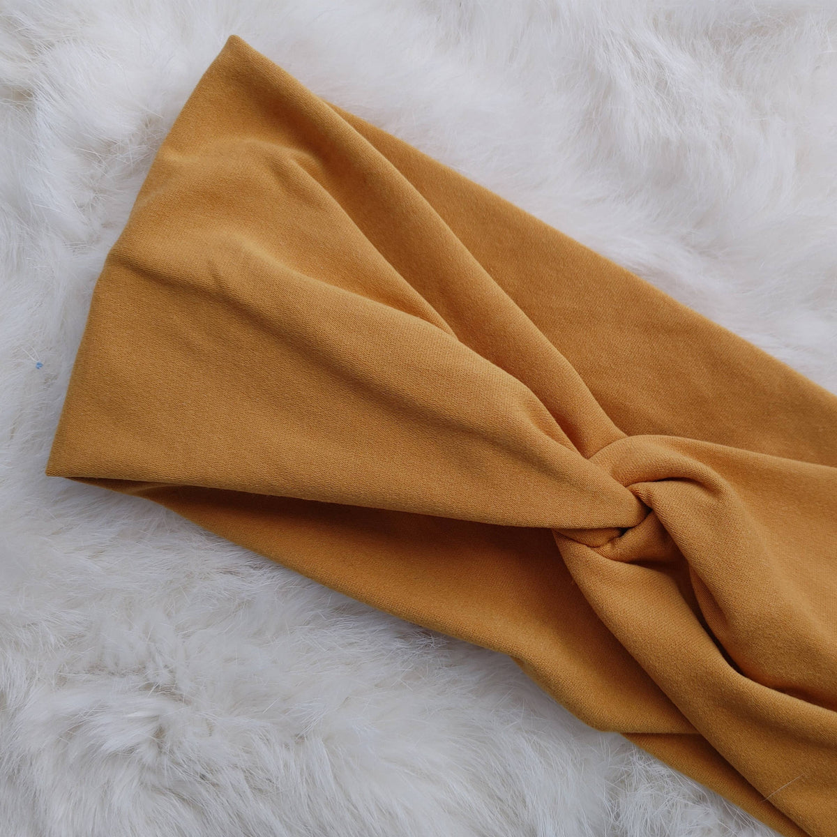 Mustard Solid Colored Headband