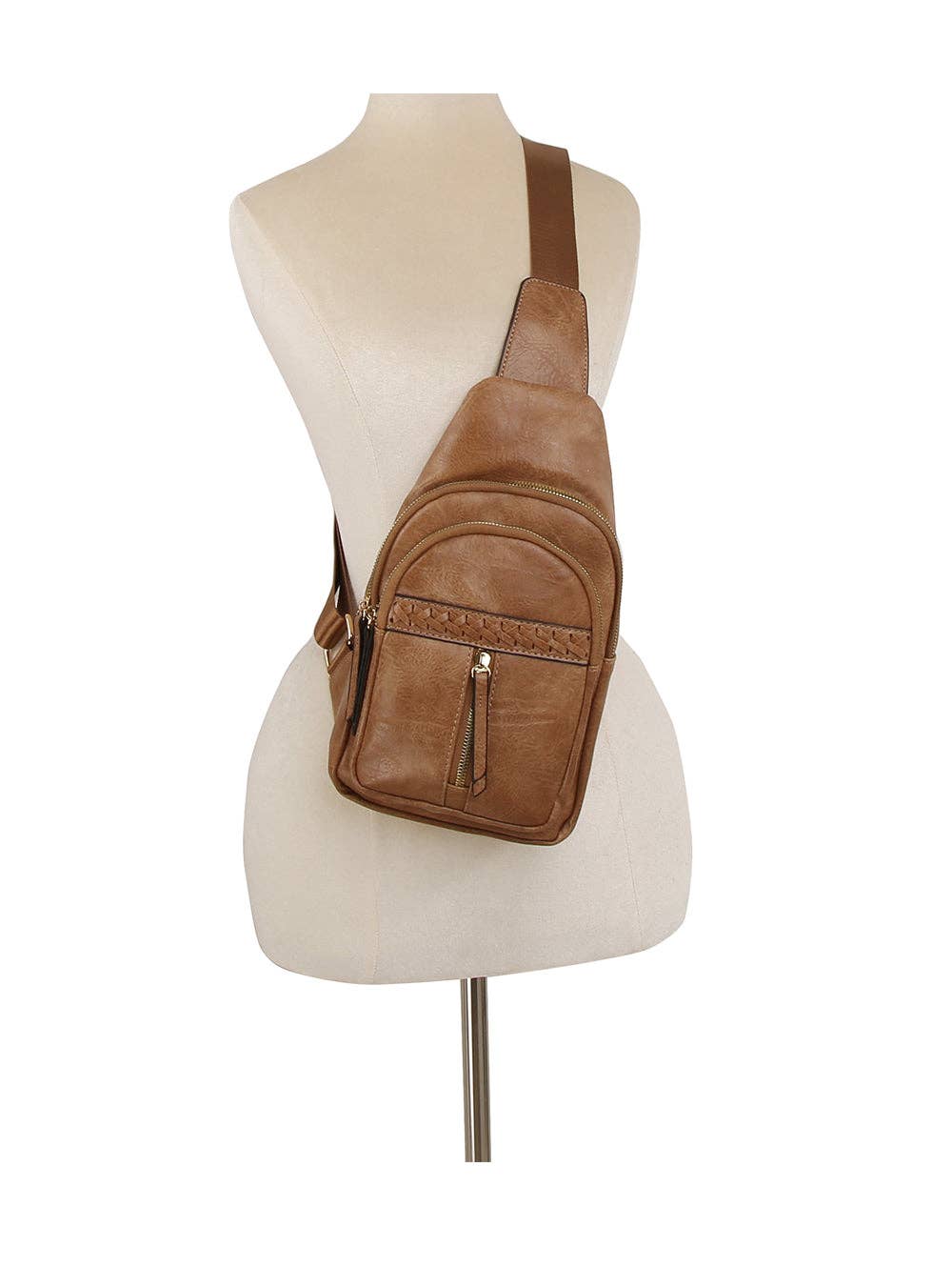 Western style soft leather sling crossbody bag |  - Cedar Witch Goods